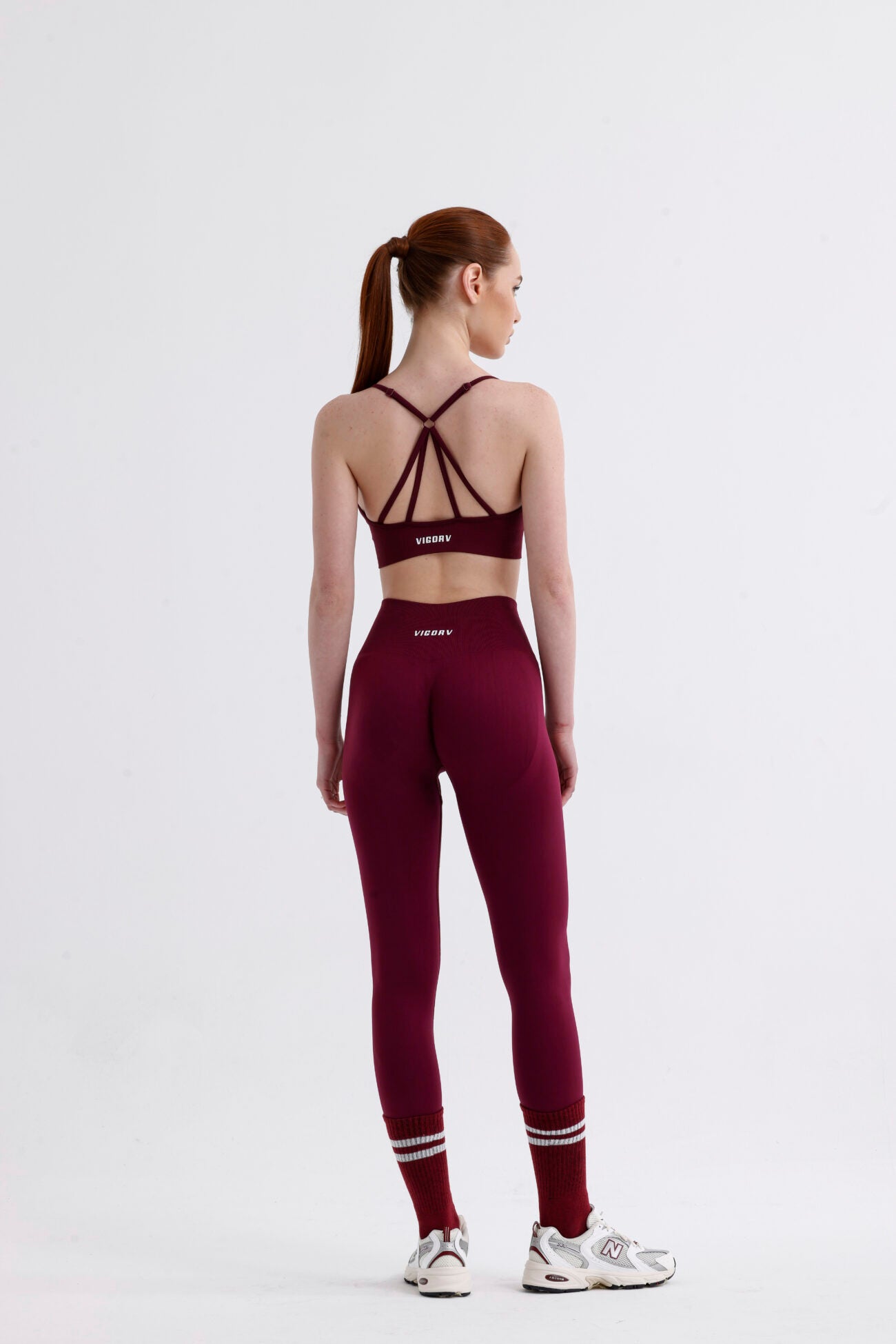 REMA BURGUNDY LEGGING