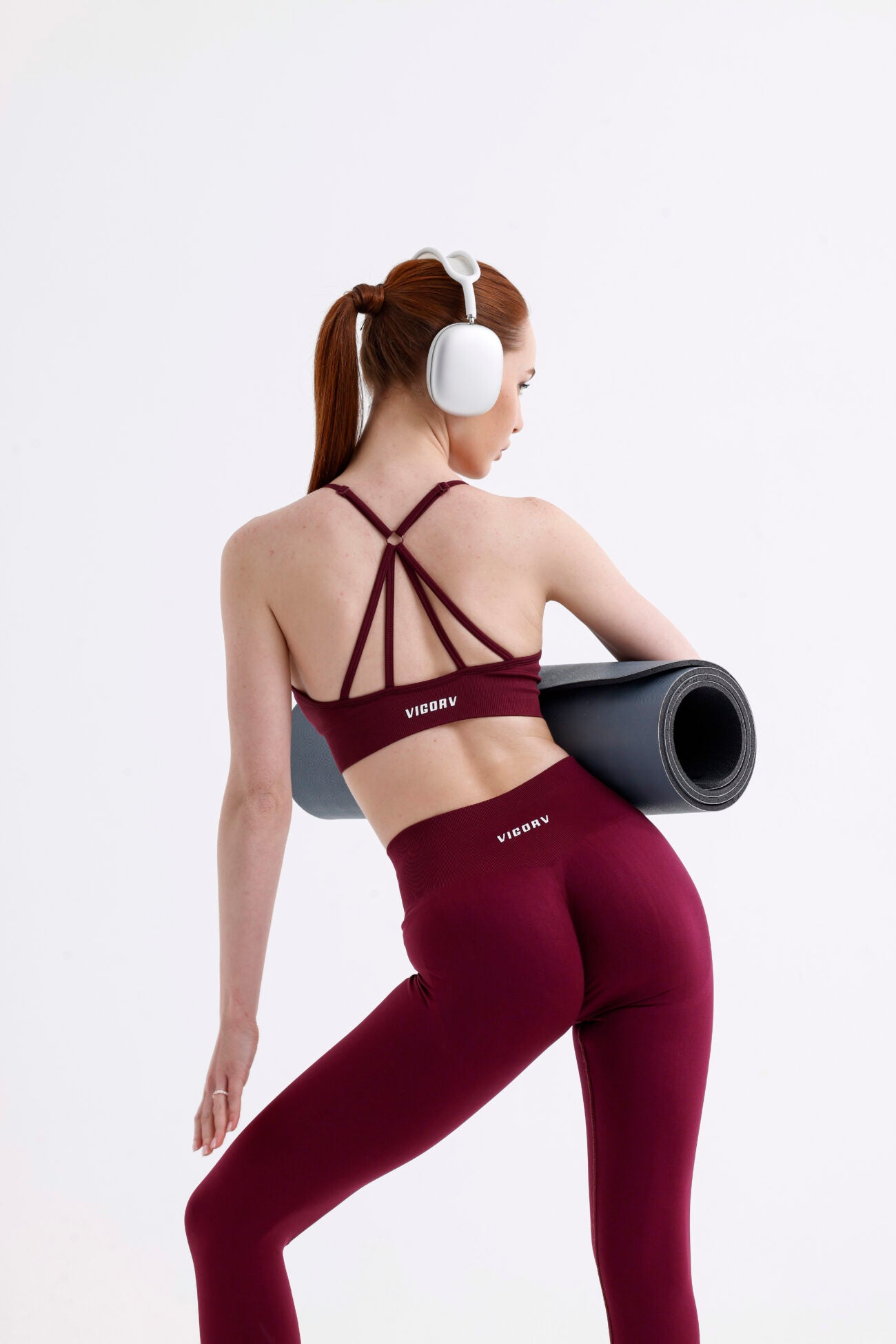 REMA BURGUNDY LEGGING