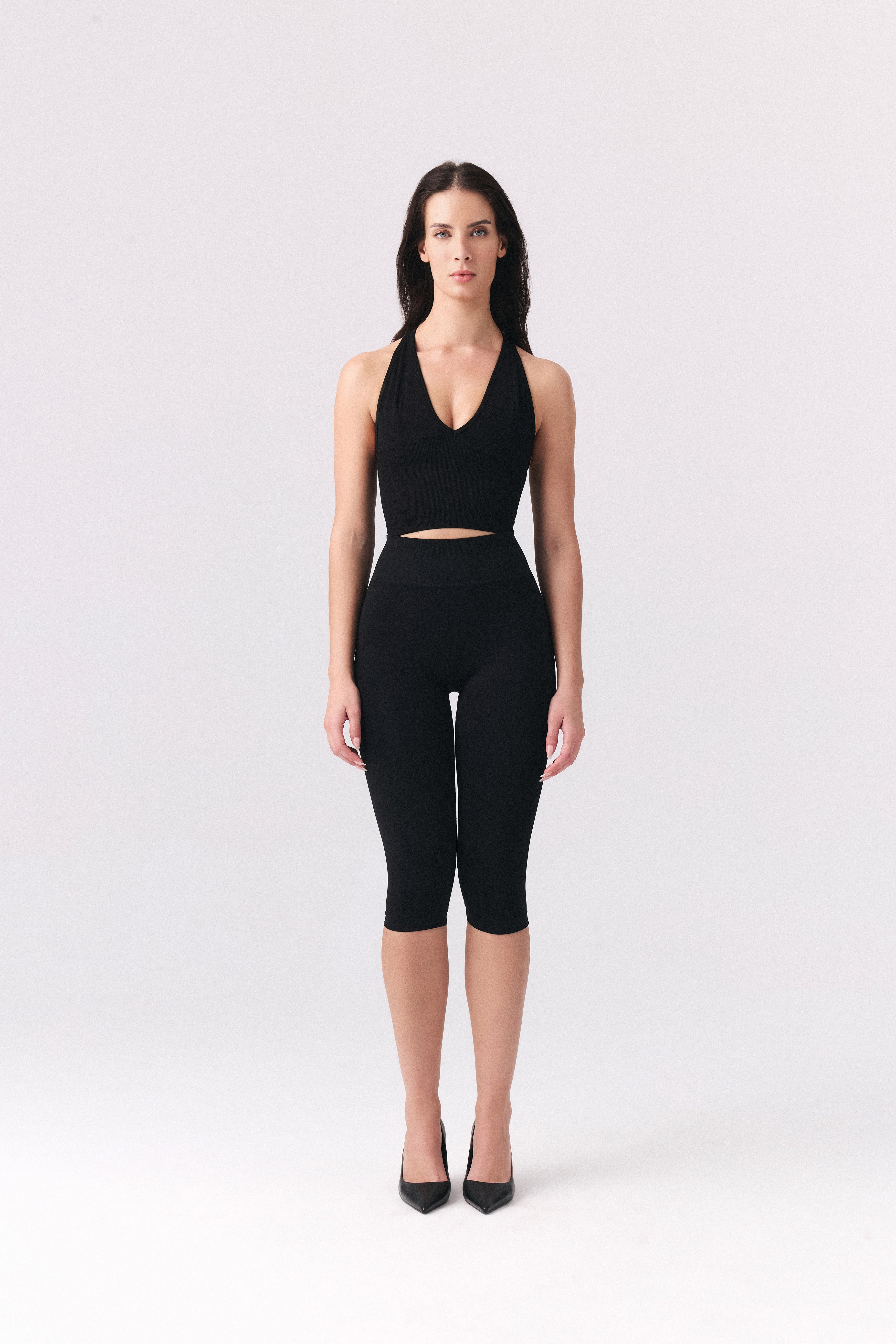 Flow Capri Legging - Black