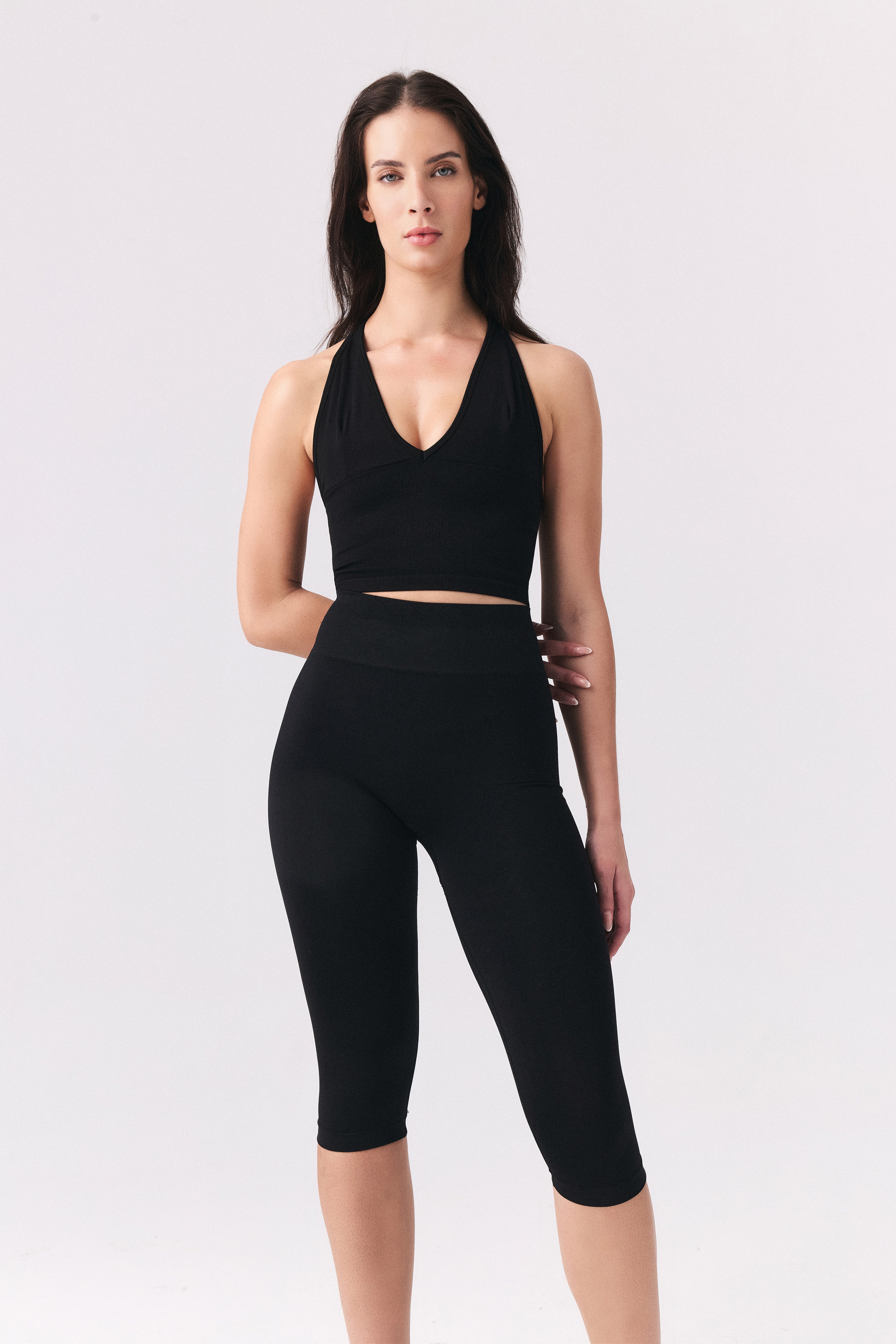 Flow Capri Legging - Black