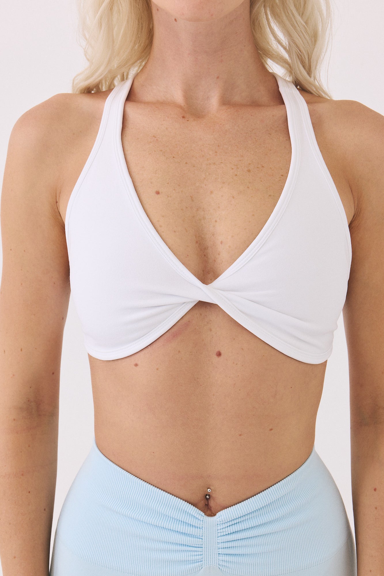TWIST BRA - White