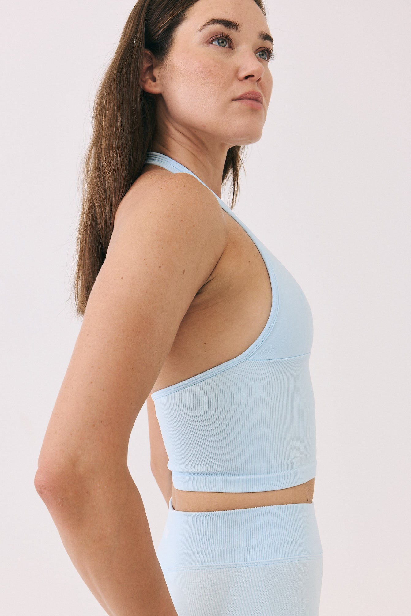 Nick Crop Top - Blue