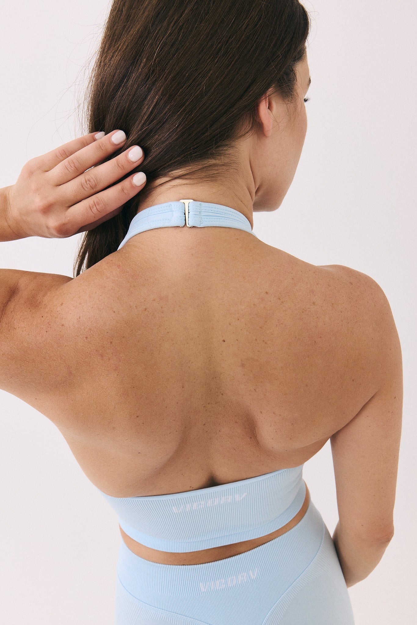 Nick Crop Top - Blue