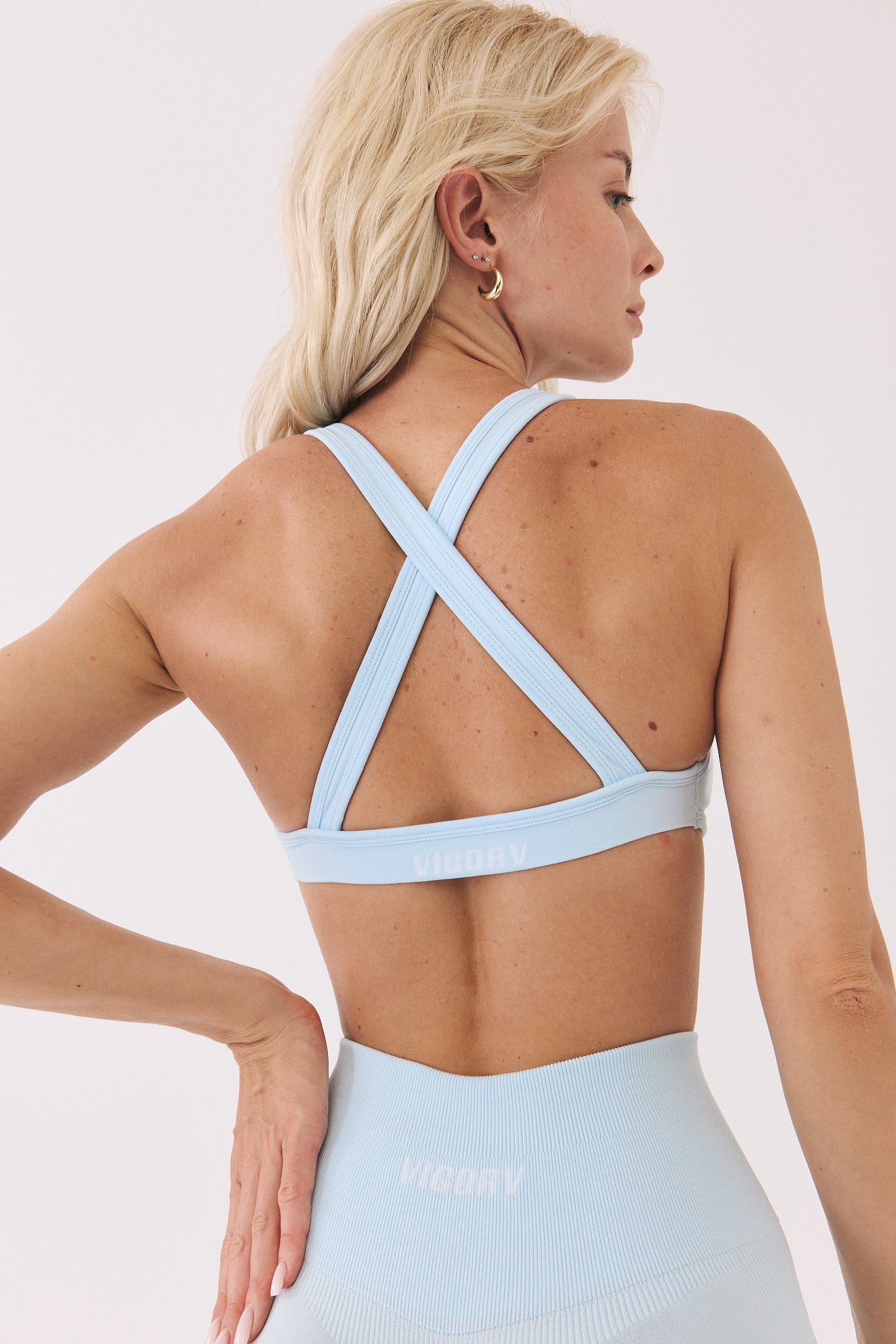 TWIST BRA - Blue