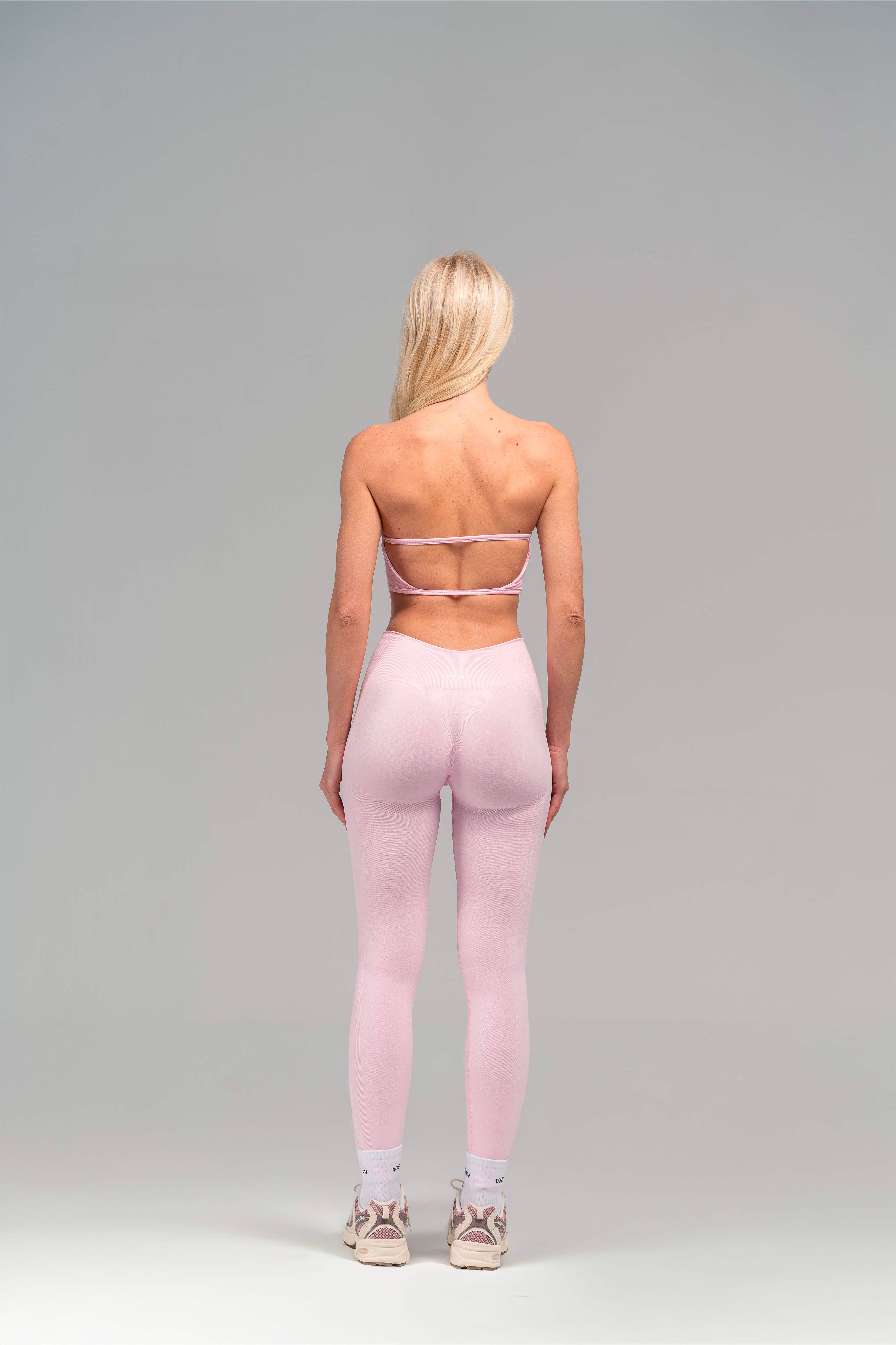 Vigorv Shaping Scrunch Leggings - Baby pink