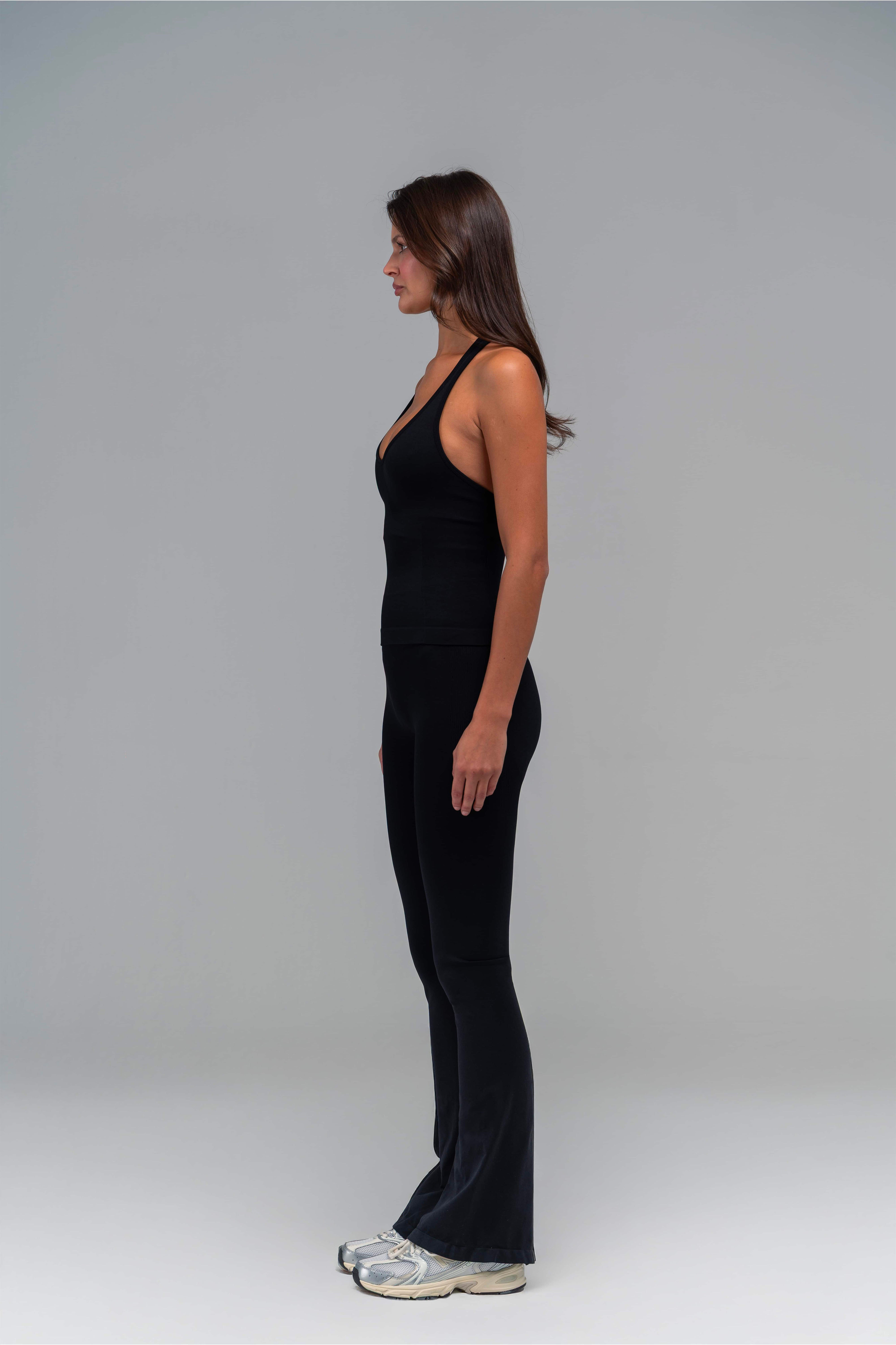 Vigorv Shaping Flare Leggings - Jet black
