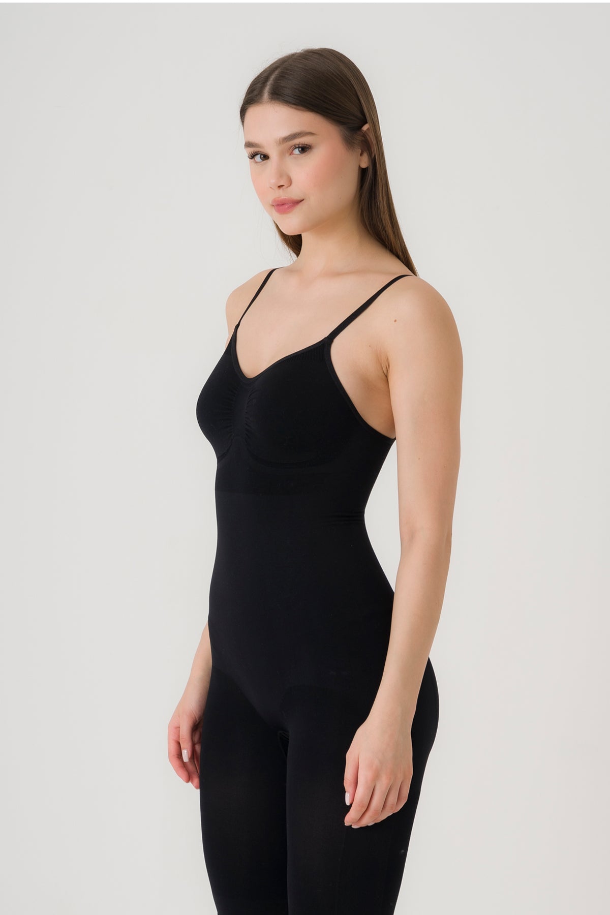 Body Shaper Mid Thigh - Black