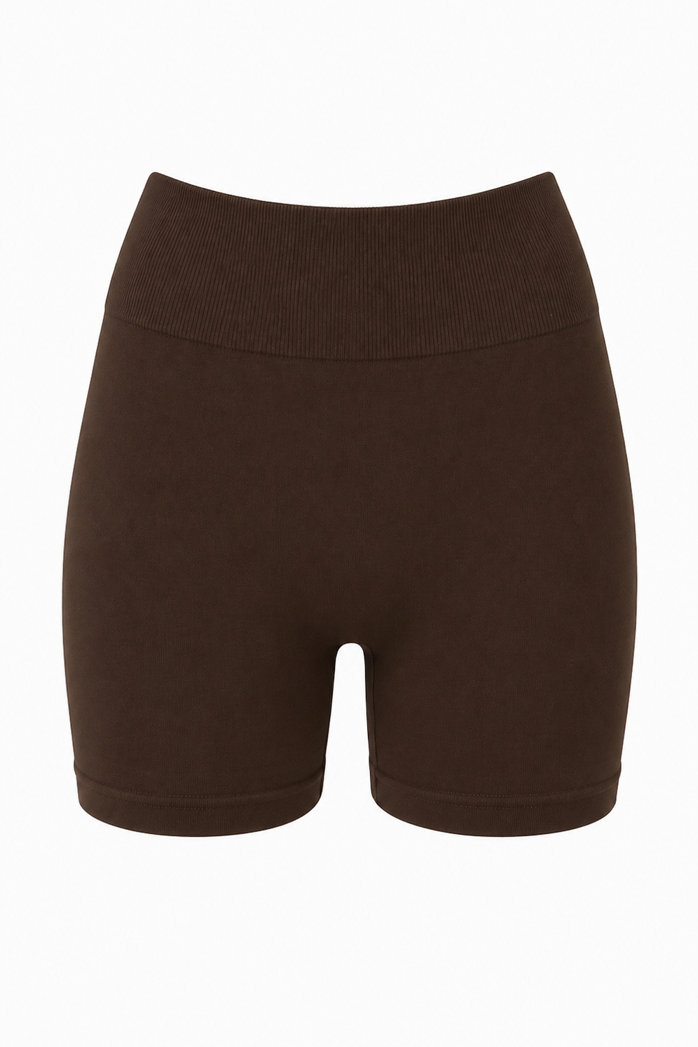 Vigorv Shaping Scrunch Shorts - Coffee