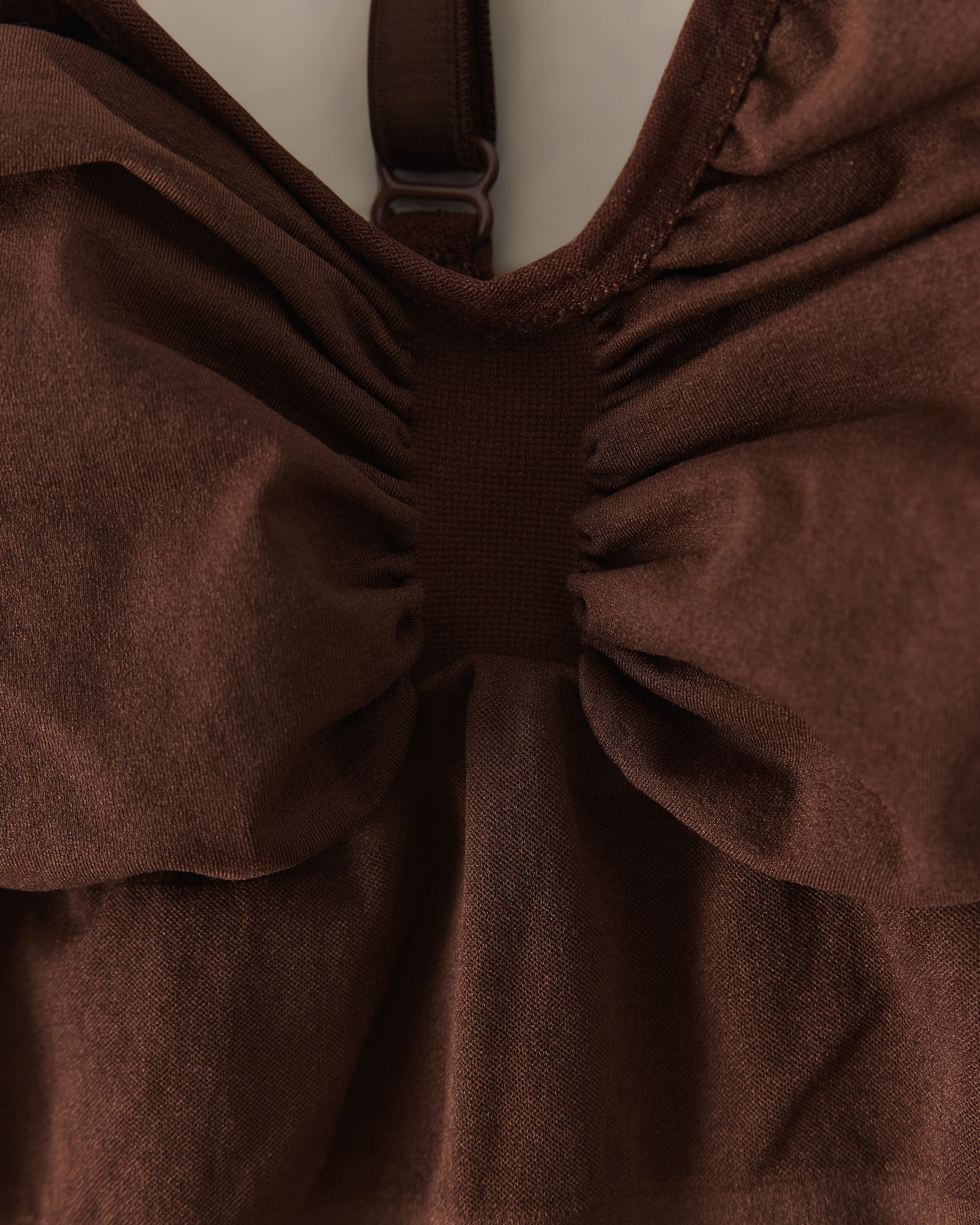 brief bodysuit - dark chocolate