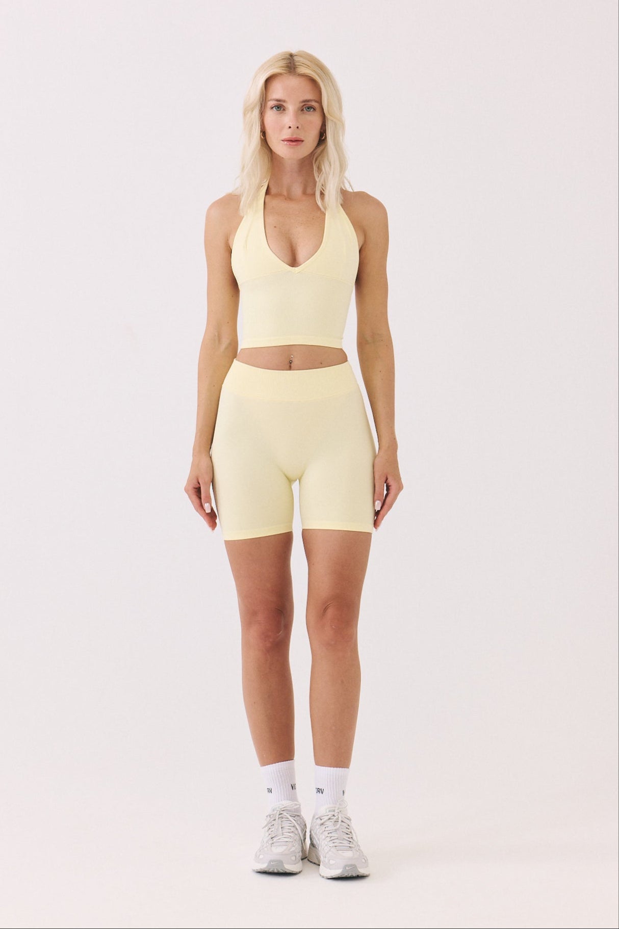 Nick Crop Top - Lemon