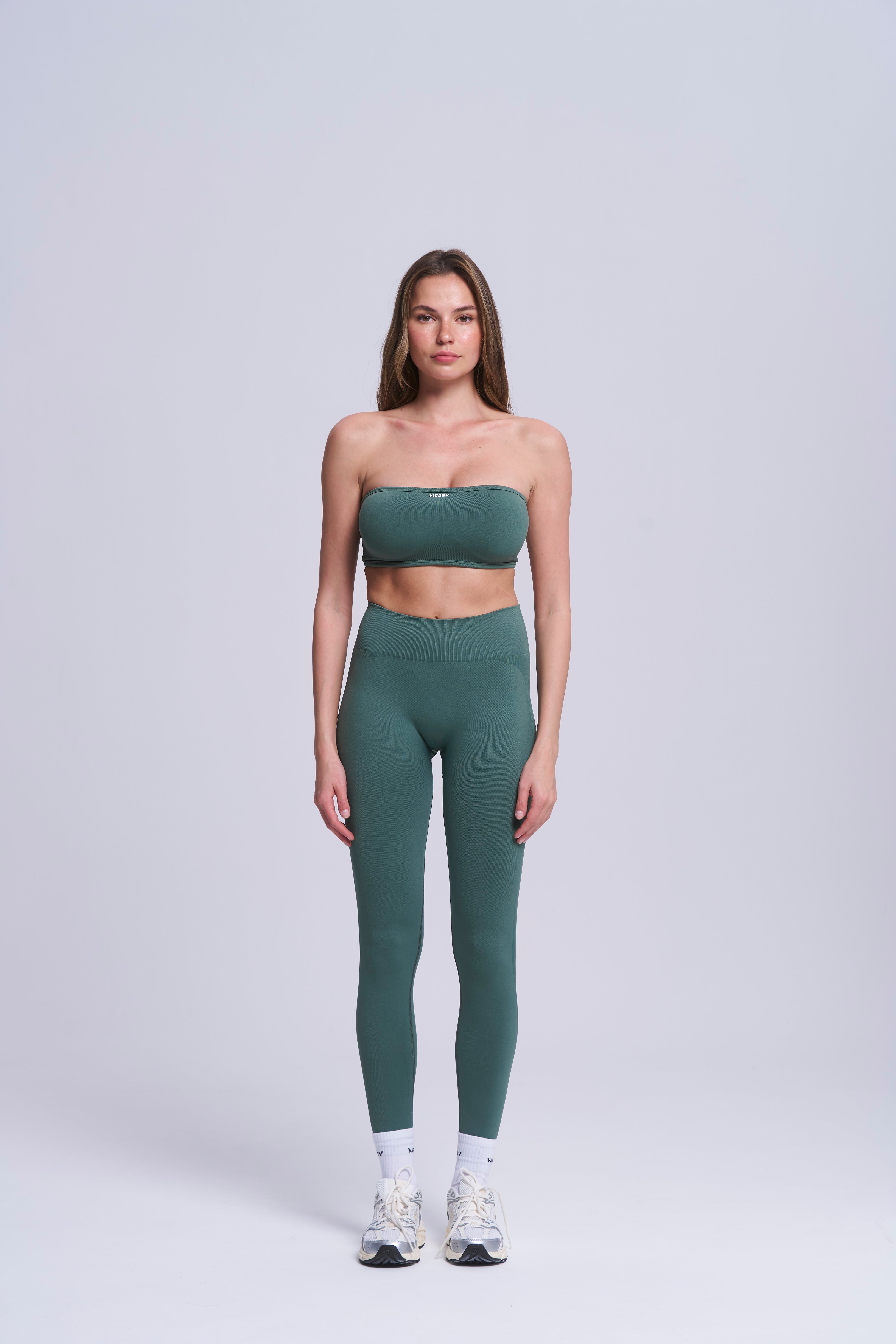 Vigorv Shaping Scrunch Leggings -SAGE MIST