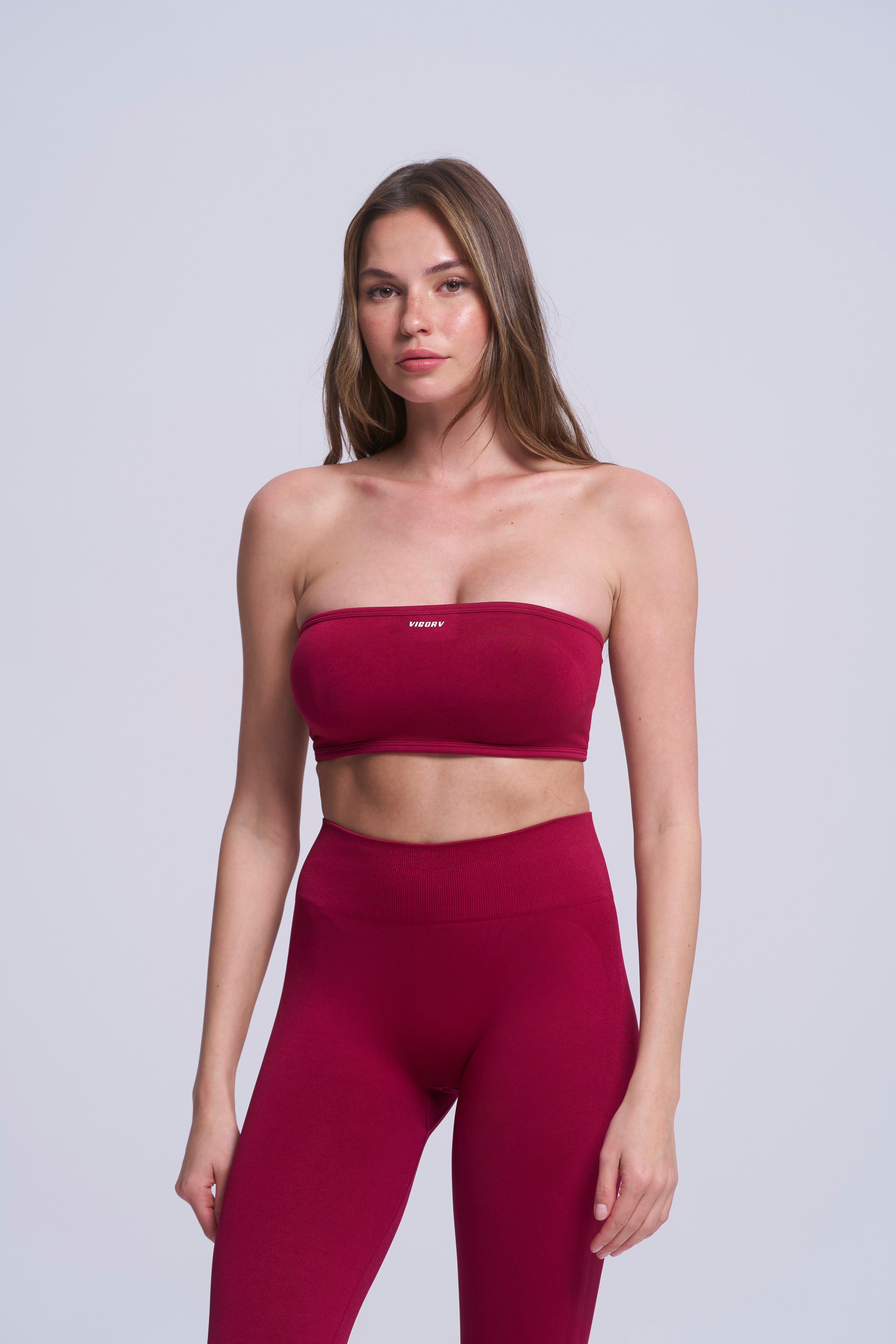 Vigorv Dikişsiz Bandeau Sütyen - Simsiyah